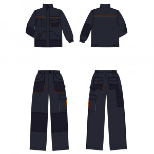 Costum de lucru Ajax, SC. Photo 2